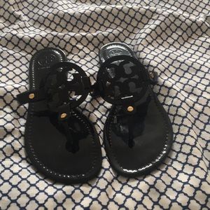 Tory Burch Miller Black Patent Size 10